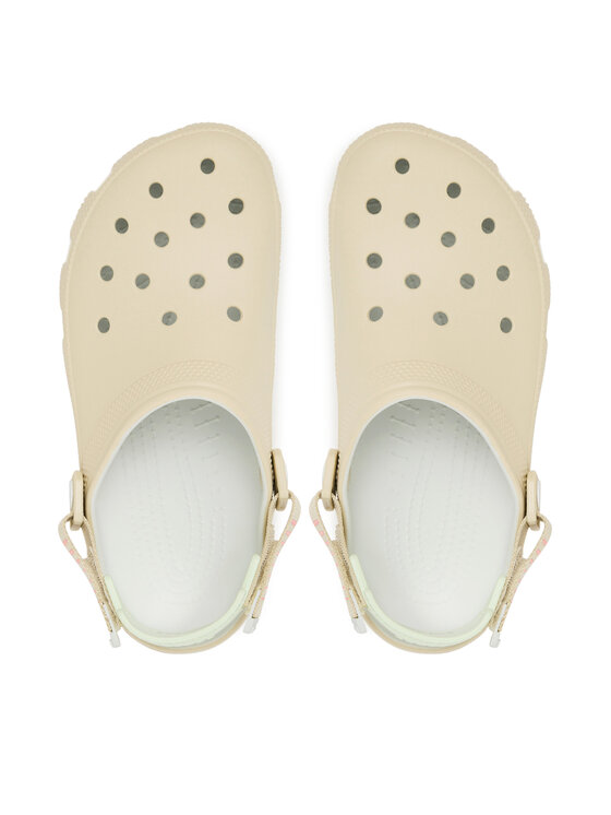Crocs Crocs Klapki Classic Turbo Clog 211287 Beżowy