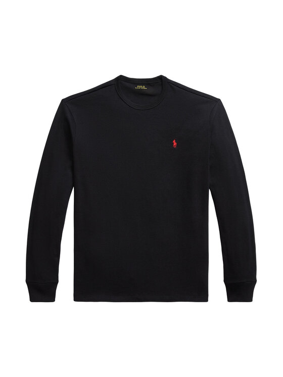Polo Ralph Lauren Polo Ralph Lauren S dlhými rukávmi 710970697001 Čierna Classic Fit