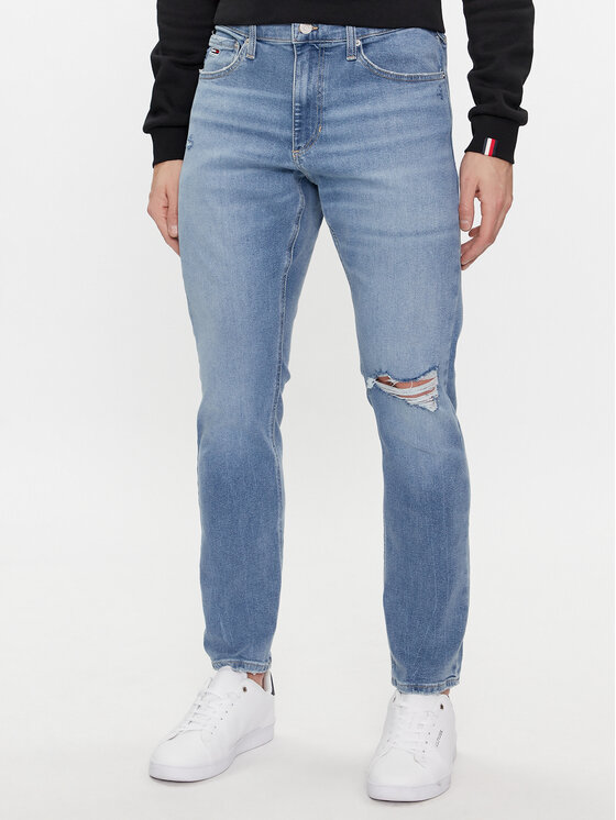 Tommy Jeans Tommy Jeans Jeansy Scanton DM0DM18175 Modrá Slim Fit