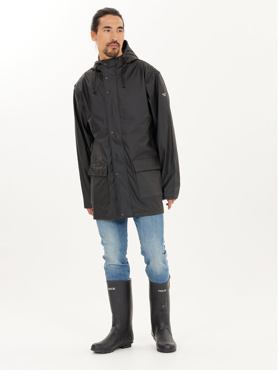 Weather Report Weather Report Regenjacke Torsten WR191562 Schwarz Regular Fit