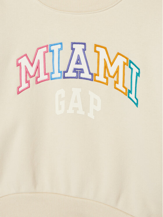 Gap Gap Bluza 645497-04 Beżowy Regular Fit