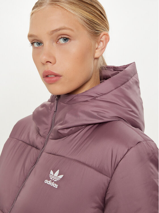 adidas adidas Kurtka zimowa adicolor IW5857 Fioletowy Regular Fit