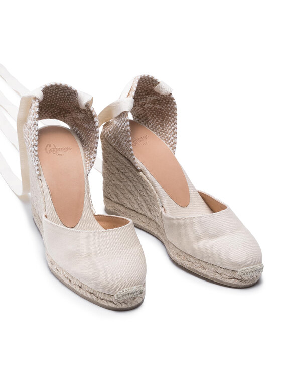 Castañer Castañer Espadryle Carina/8/001 020962-203 Beżowy