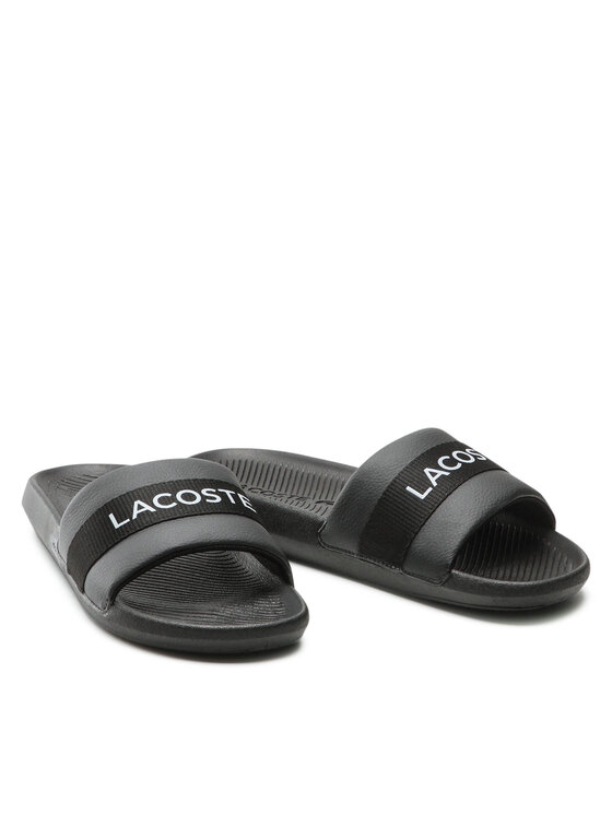 Lacoste Lacoste Pantoletten Croco Slide 0721 1 Cma 7-41CMA000702H Schwarz