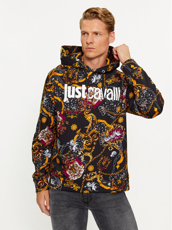 Just Cavalli Just Cavalli Sweatshirt 75OAI3C1 Bunt Regular Fit