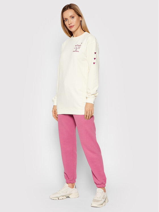 Felpa Lavi Beige Relaxed Fit