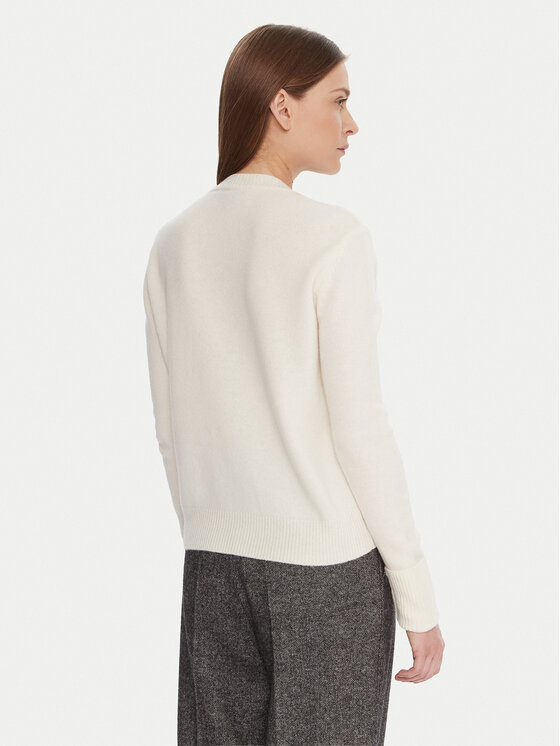 KAOS KAOS Sweter RI1KT022 Écru Regular Fit