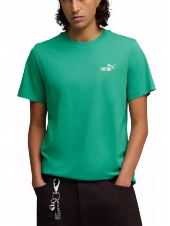 Puma Puma T-Shirt 682535-40 Zielony Standard Fit
