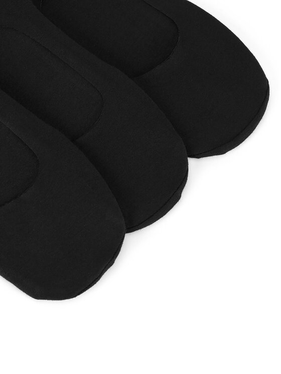 Jenny Fairy Jenny Fairy 3er-Set Damen Sneakersocken AS-LCN-001-AW24 (3-PACK) Schwarz