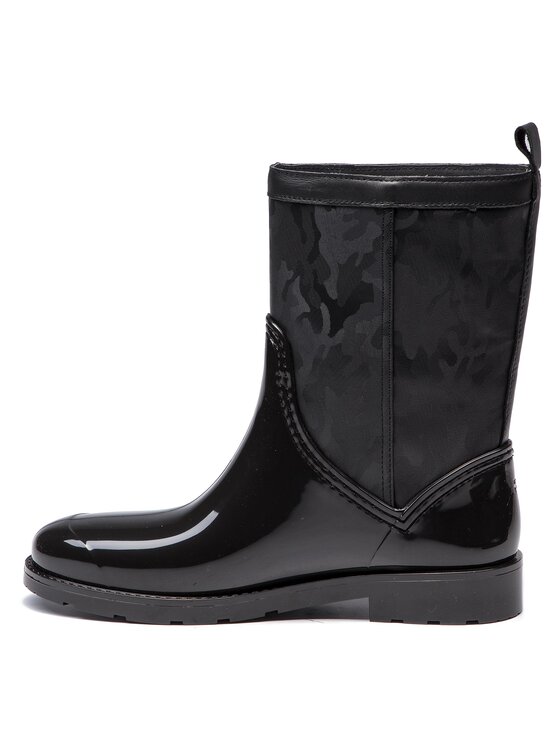 Tommy hilfiger shiny camo rain boot hot sale