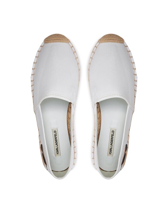 KARL LAGERFELD KARL LAGERFELD Espadrilės KL80111N Balta