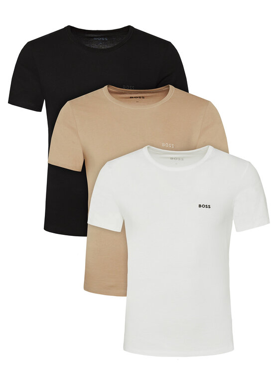 BOSS Súprava 3 tričiek Tshirtrn 3P Classic 50532468 Farebná Regular Fit
