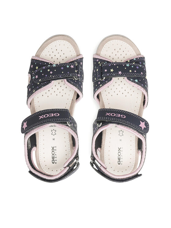 Geox Geox Sandały J S.Roxanne B J25D9B 05015 C0694 D Granatowy