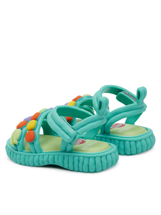 Melissa Melissa Sandały Mini Melissa Create + Play Doh Bb M 35989 Zielony