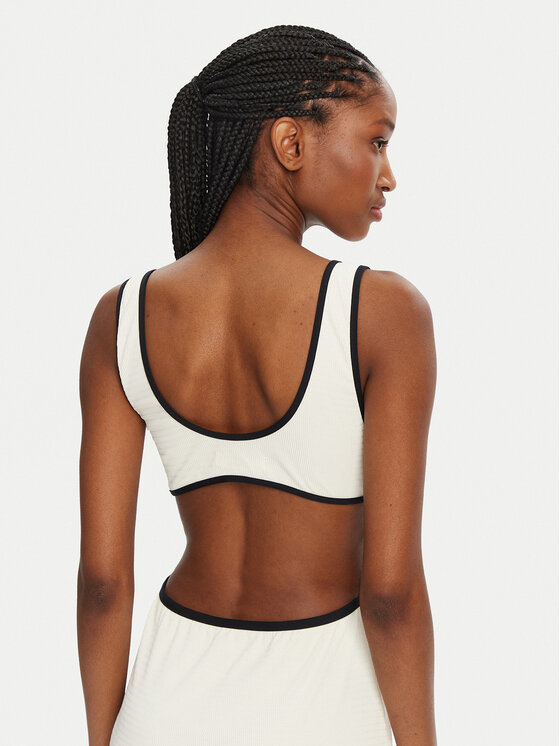 Seafolly Seafolly Лятна рокля Beach Bound 55111-DR Екрю Slim Fit