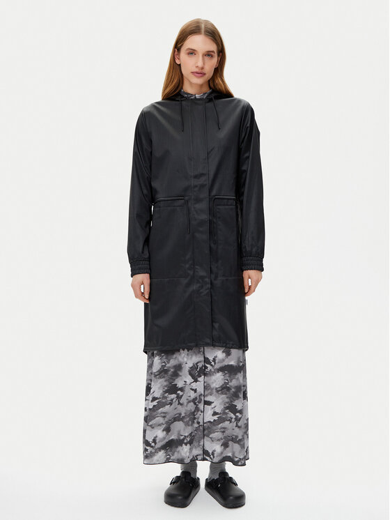Rains Rains Větrovka String W 18550 Černá Regular Fit