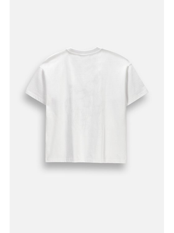 Coccodrillo Coccodrillo T-Shirt ZC6143202HGJ-001 Biały Regular Fit