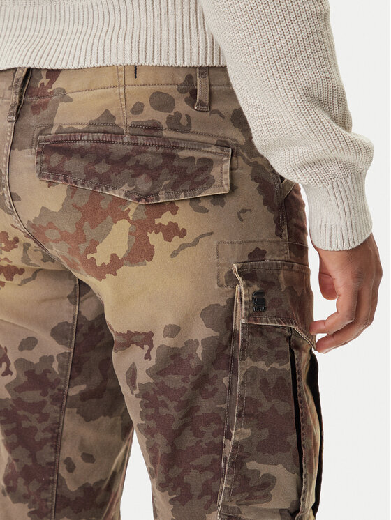 G-STAR G-Star Raw Pantaloni din material Rovic Zip 3D D02190-E081 Kaki Tapered Fit