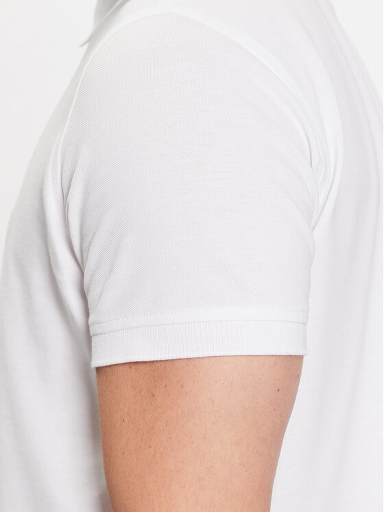 Tommy Hilfiger Tommy Hilfiger Polo MW0MW31558 Biały Regular Fit