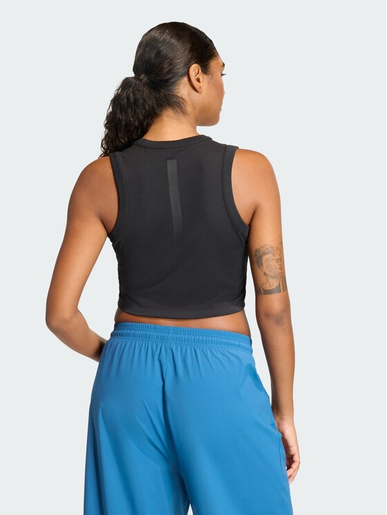adidas adidas Top 159003 Czarny Slim Fit