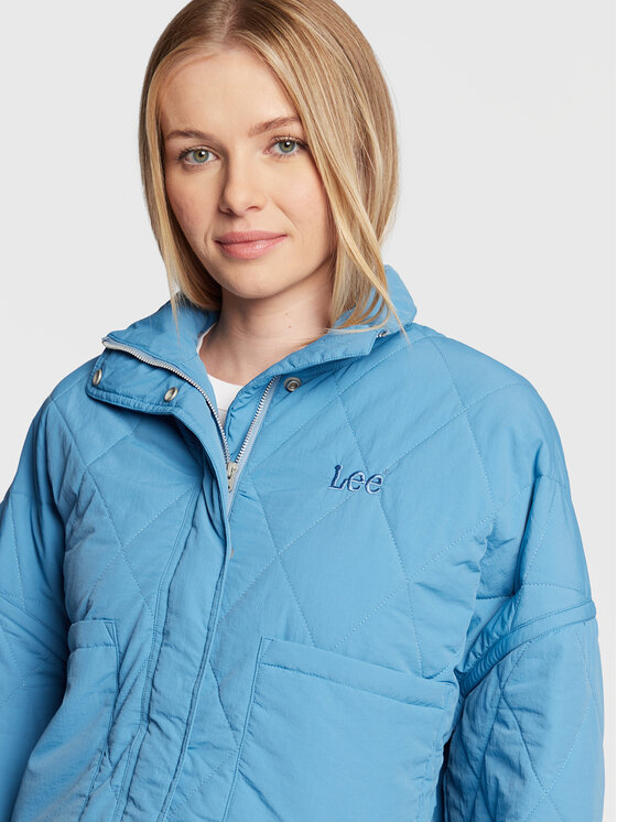 Lee Lee Kurtka przejściowa Light Layer L55FEW50 112320653 Niebieski Regular Fit