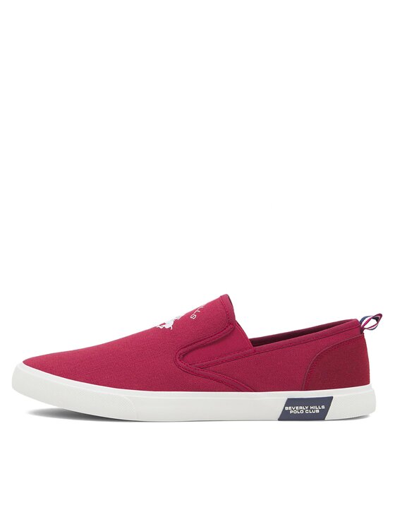 Beverly Hills Polo Club Beverly Hills Polo Club Sneakers aus Stoff M-VSS24001 Dunkelrot