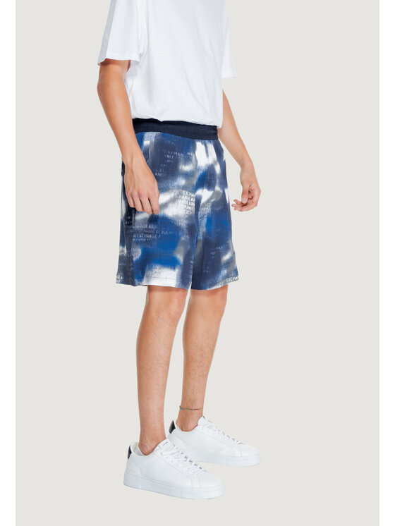 Armani Exchange Armani Exchange Shorts da mare 3DZSLC ZJ86Z Blu Bermuda Fit