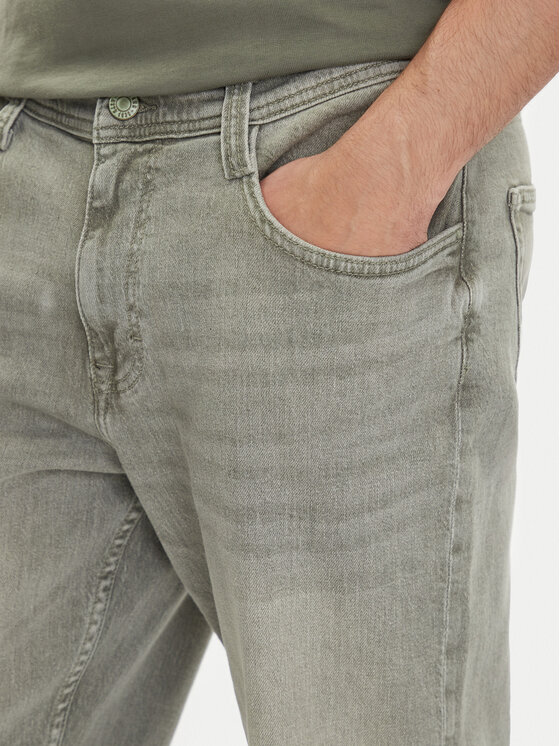 Mustang Mustang Blugi Denver 1016328 Gri Tapered Fit