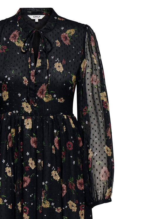 ONLY ONLY Hétköznapi ruha Eliza 15355021 Fekete Regular Fit