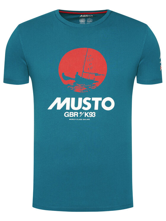 Musto Musto Majica Tokyo 81183 Modra Regular Fit