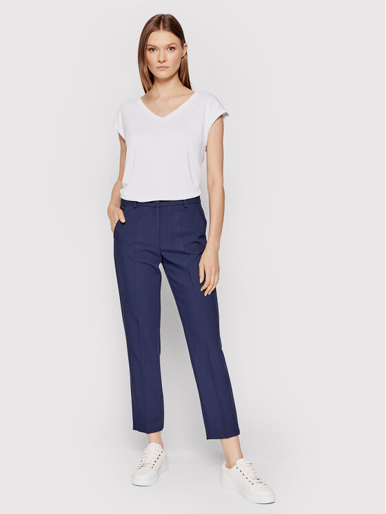 Vero Moda Vero Moda Tricou Filli 10247666 Alb Regular Fit