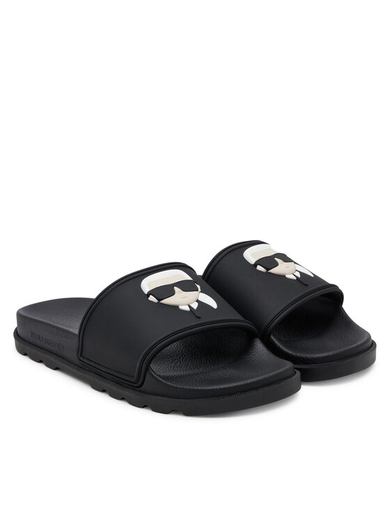 KARL LAGERFELD KARL LAGERFELD Šľapky Kondo Tred KL70905 Čierna