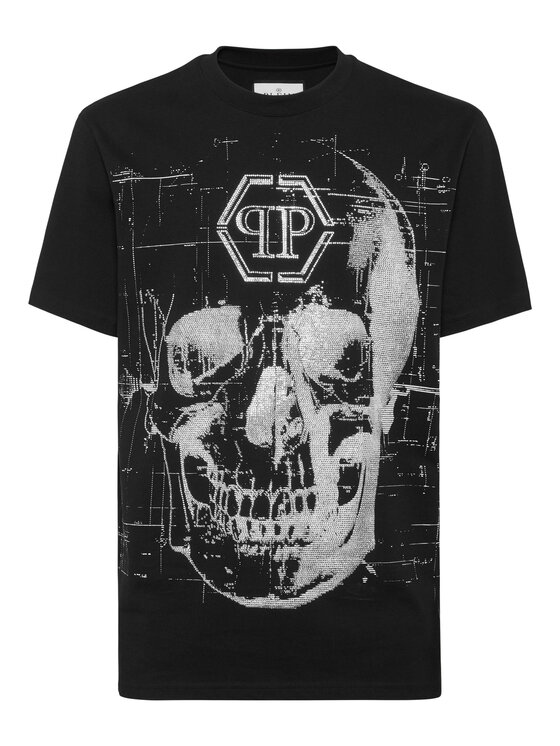 PHILIPP PLEIN PHILIPP PLEIN T-shirt 27081 Nero Regular Fit