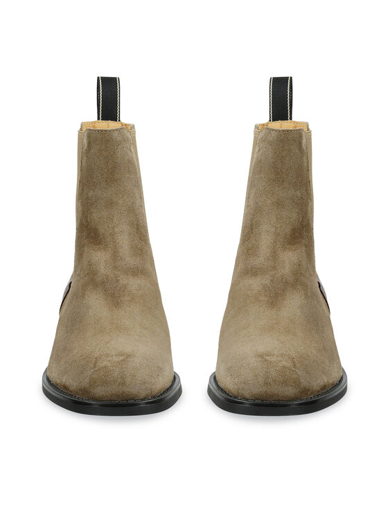 Gant Gant Kotníková obuv s elastickým prvkem 31553127 Khaki