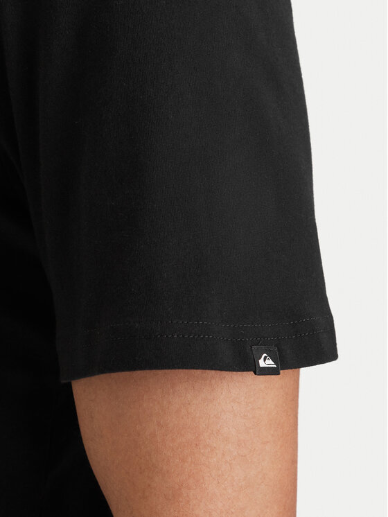 Quiksilver Quiksilver Póló Evo Learning From Nature EQYZT08265 Fekete Regular Fit