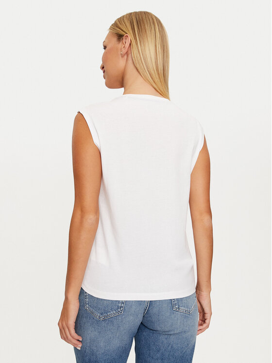 Guess Guess Тишърт W92I77 K8FY0 Бял Regular Fit