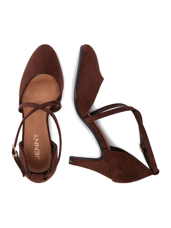 JENNY JENNY Туфлі на шпильці CEO-R26SS09938 Коричневий
