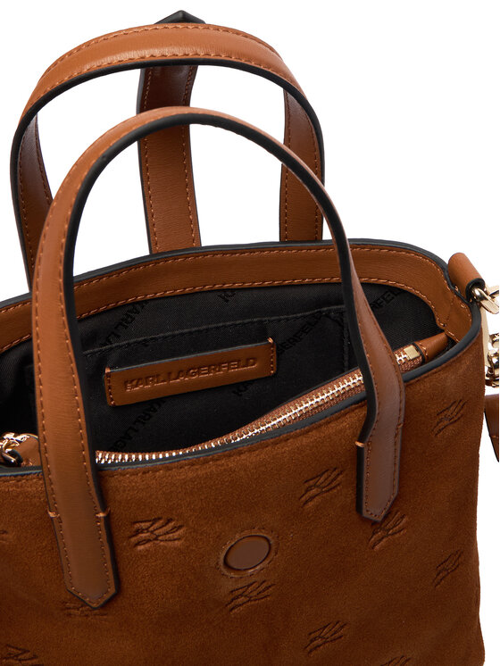 KARL LAGERFELD KARL LAGERFELD Kabelka B1W30104 Hnědá