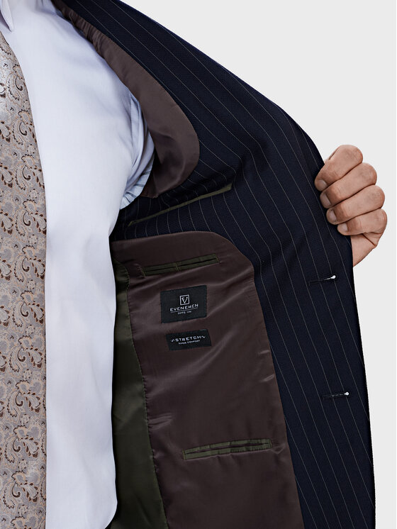 Evenemen Evenemen Garnitur Cambridge Granatowy Slim Fit