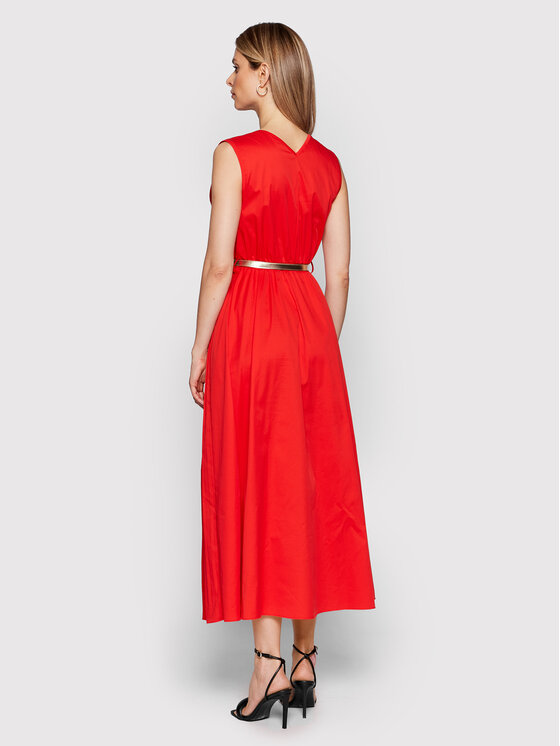 Rinascimento Vestito estivo CFC0018569002 Rosso Regular Fit Modivo