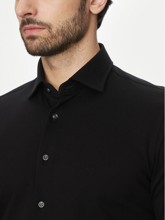 Michael Kors Michael Kors Koszula MD0MD91392 Czarny Slim Fit
