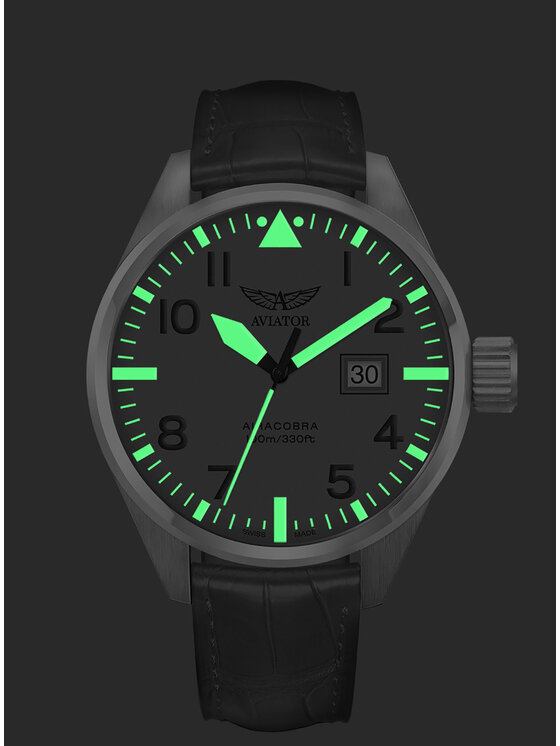 Aviator Aviator Orologio V.1.22.0.150.4 Grigio