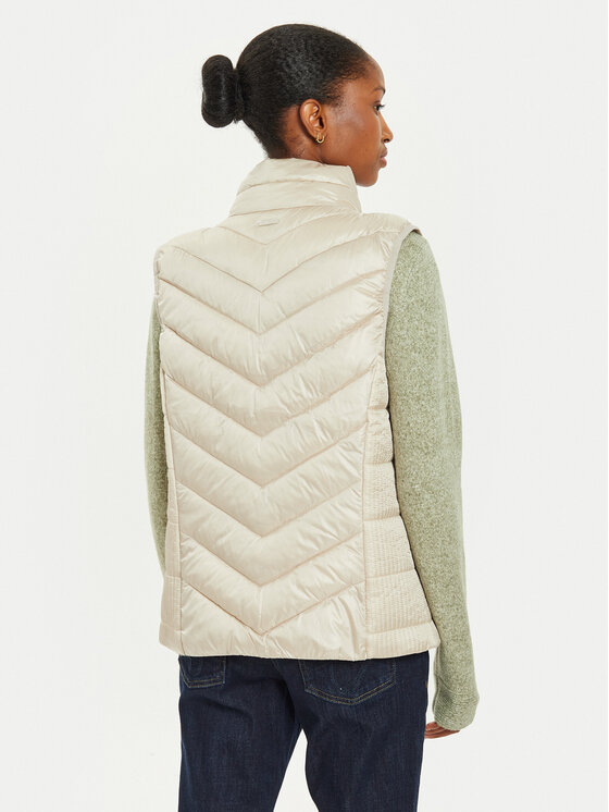 Tom Tailor Tom Tailor Bodywarmer 1041486 Beige Slim Fit