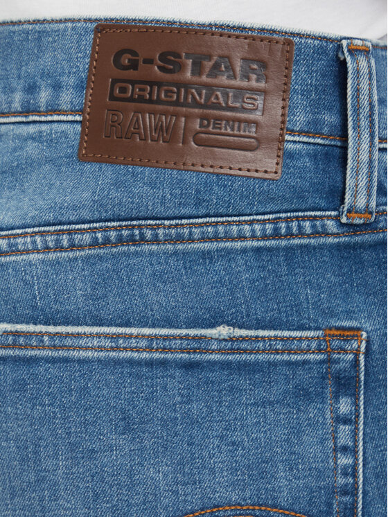 G-Star Raw G-Star Raw Džínsy 3301 51003-B631 Modrá Tapered Fit