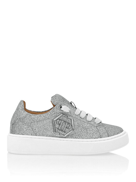 PHILIPP PLEIN PHILIPP PLEIN Sneakersy 28556 Srebrny