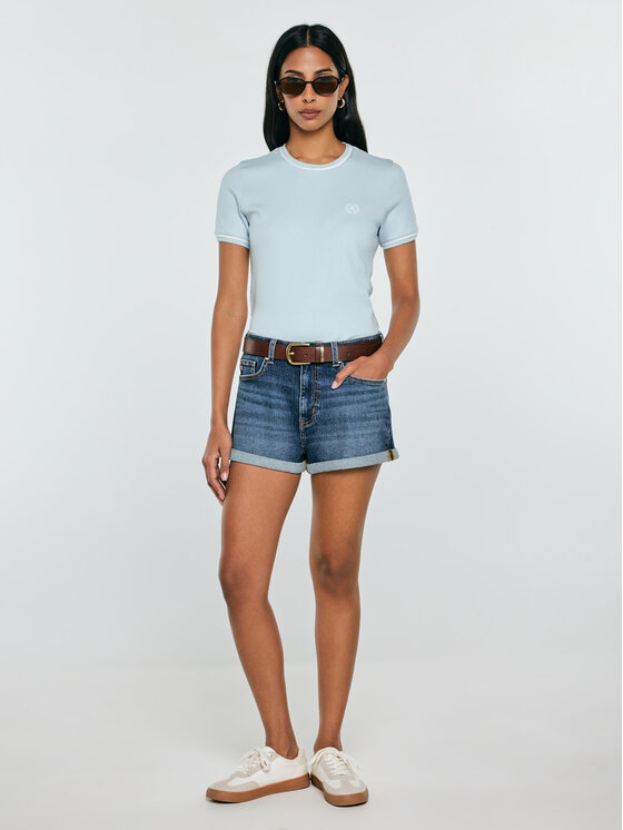 BIG STAR BIG STAR T-Shirt LEMOURE Niebieski Basic Fit