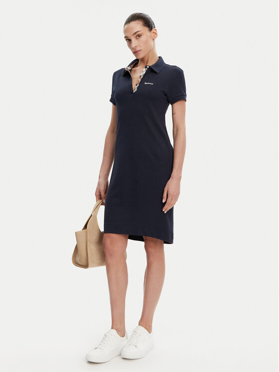 Barbour Barbour Rochie de zi LDR0416NY13 Bleumarin Regular Fit