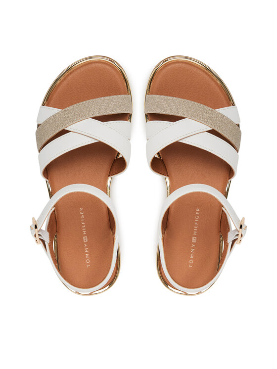 Tommy Hilfiger Tommy Hilfiger Sandale T3A2-33779-0273X M Bijela