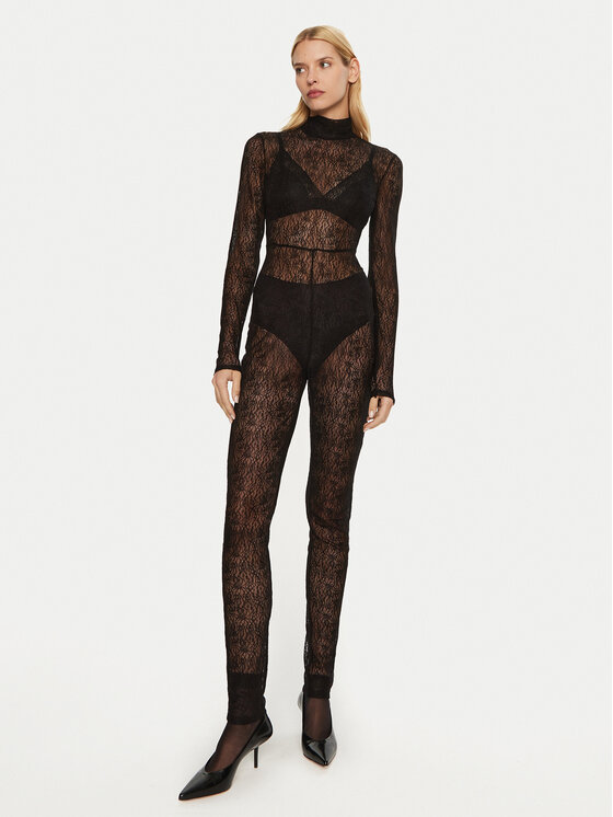 Gestuz Gestuz Kombinezonas Laila 10909442 Juoda Slim Fit