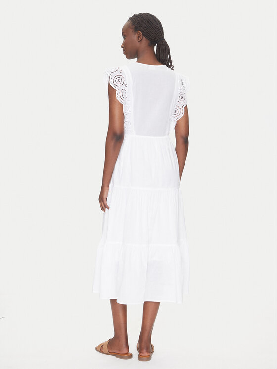 JDY JDY Vestito estivo Sara 15350748 Bianco Regular Fit